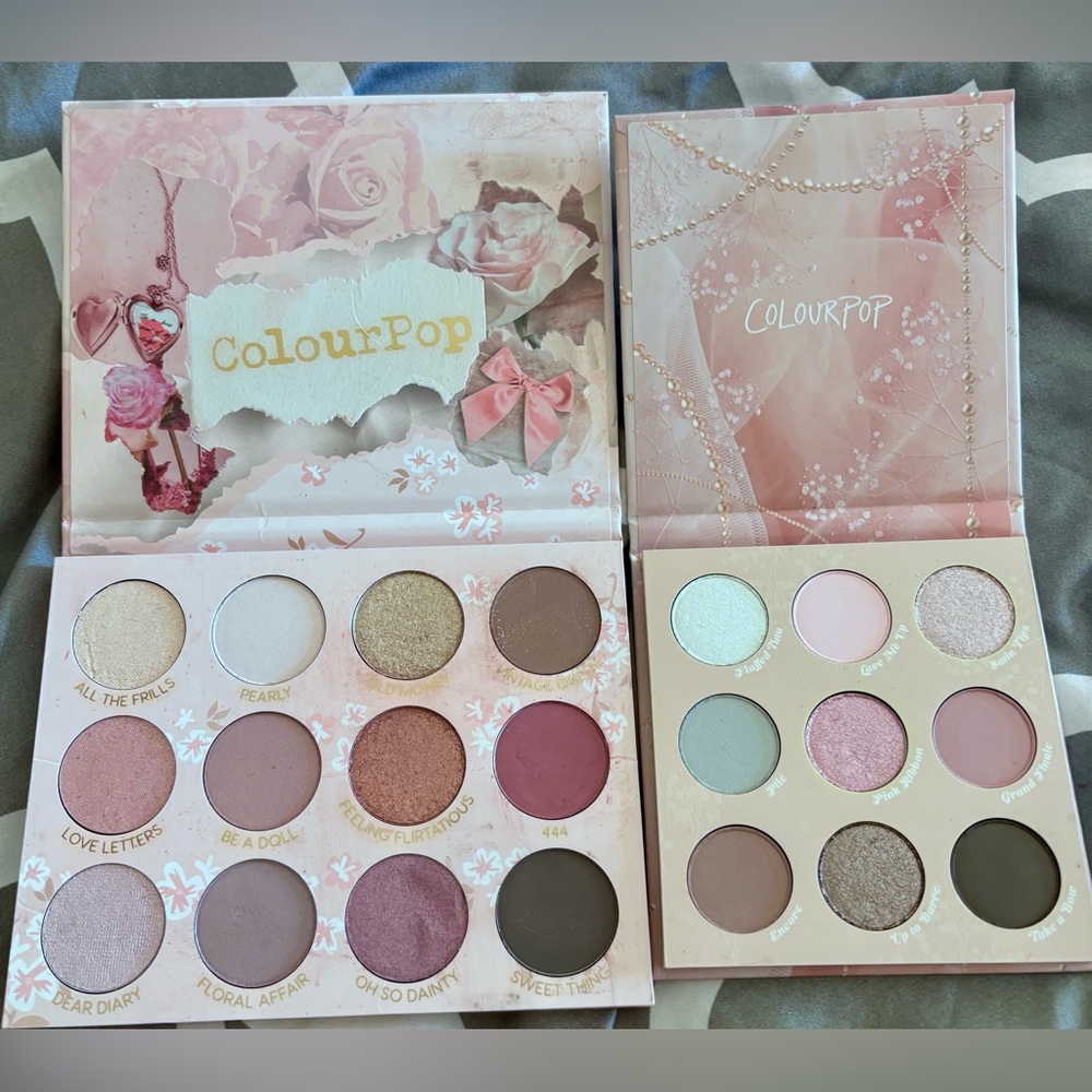 ColourPop Pretty Please & Petals En Pointe Eyeshadow Palette Bundle - Picture 3 of 5